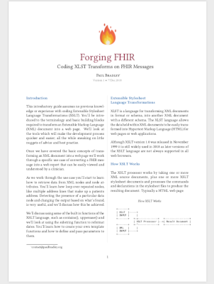 Forging FHIR article